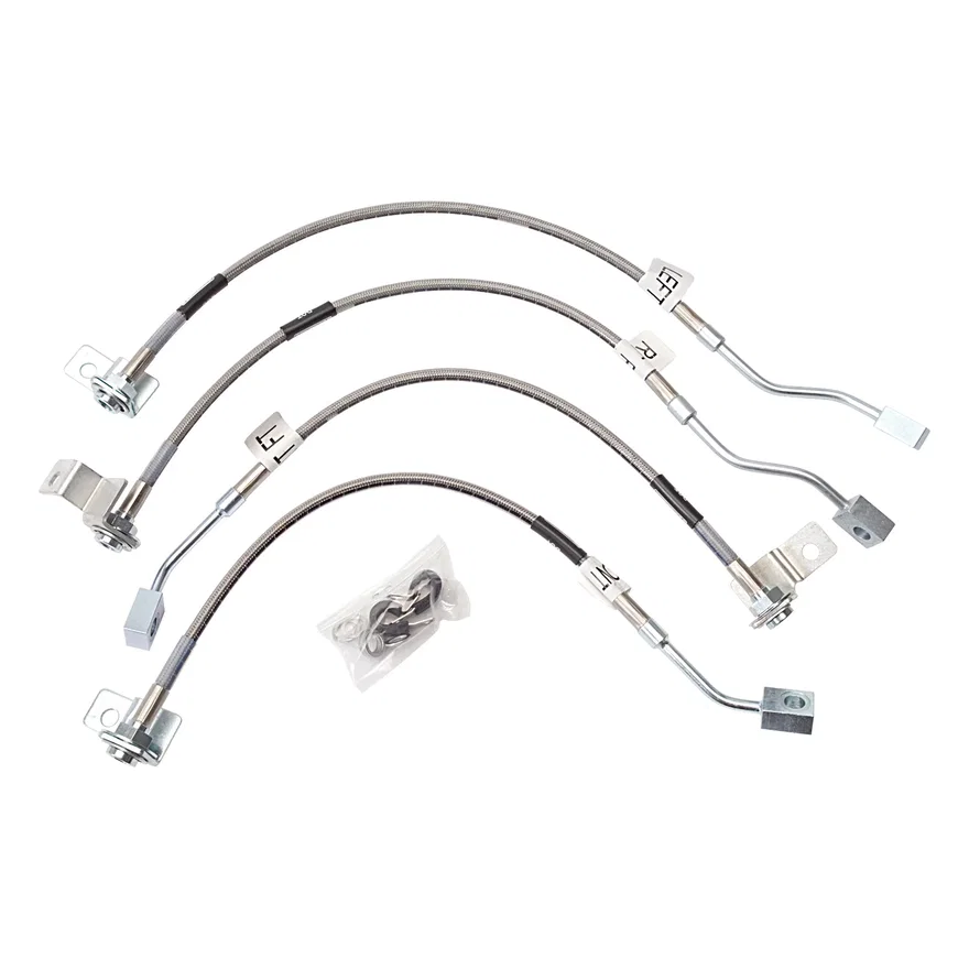 Front and Rear Brake Hose Kit for Dodge Neon