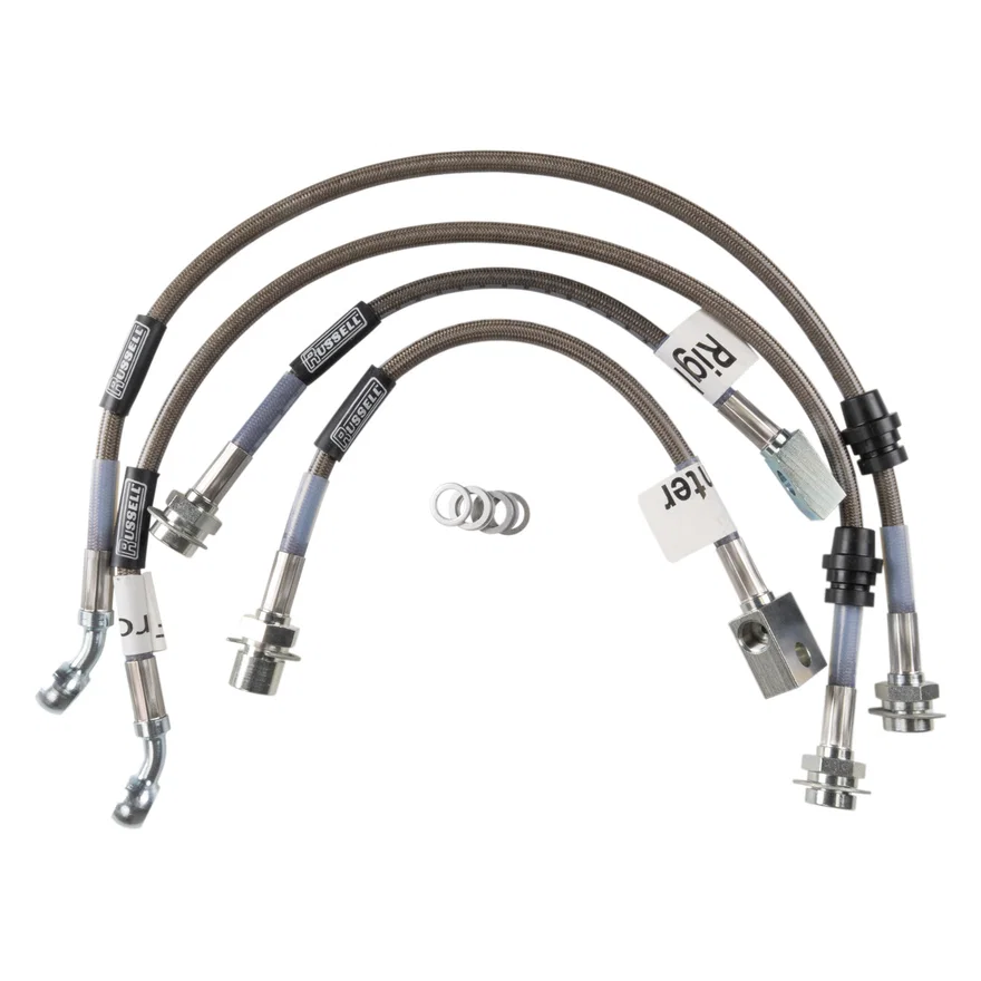 Front and Rear Brake Hose Kit