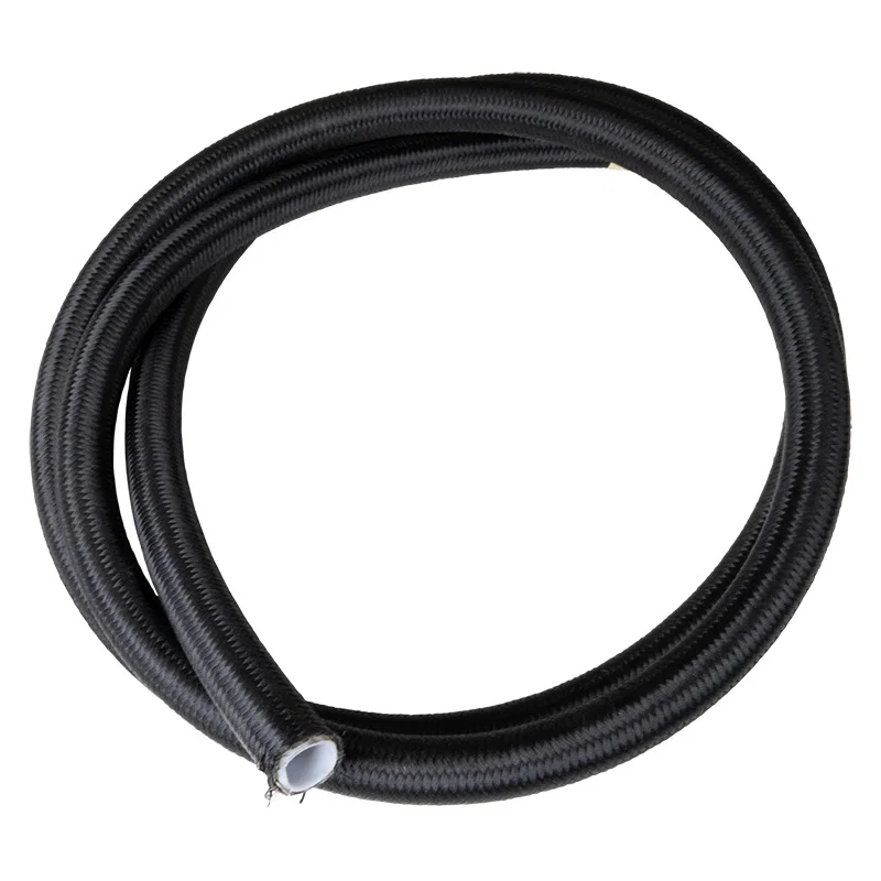 black AN -10 Pro PTFE hose 6 foot length