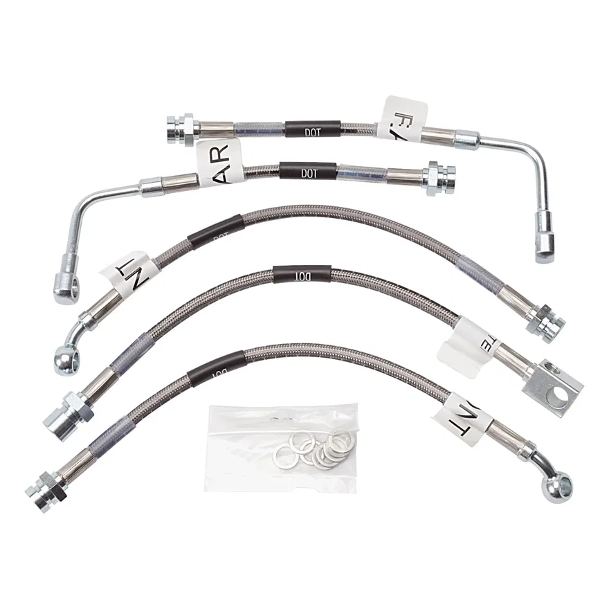 Front and Rear Brake Hose Kit