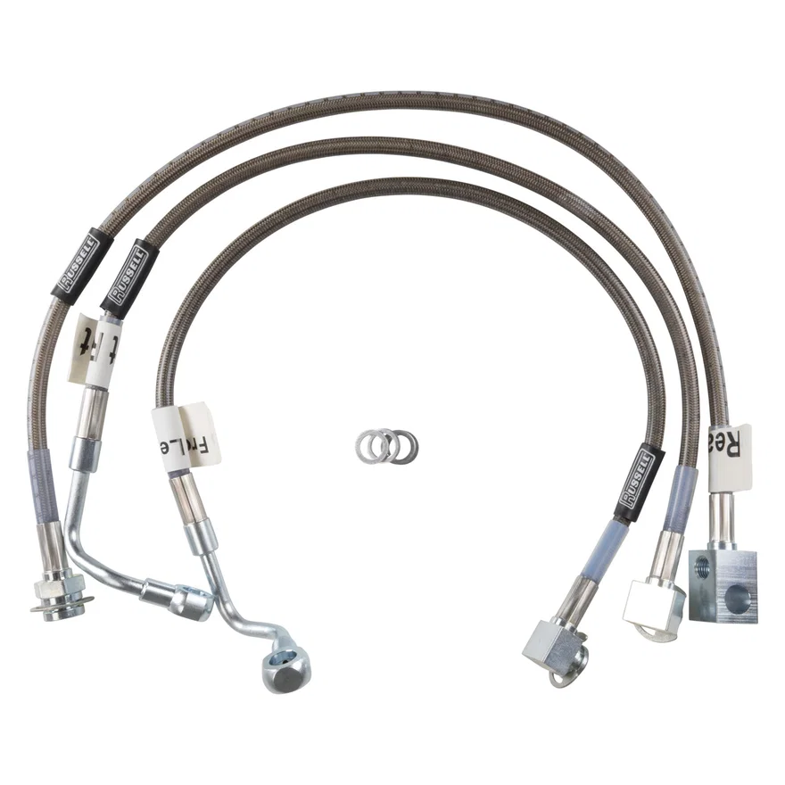 Front and Rear Brake Hose Kit for Ford F-150