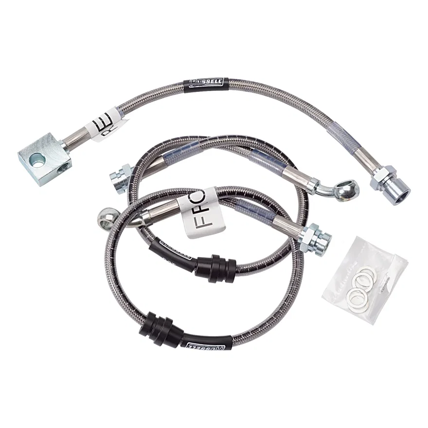 Front and Rear Brake Hose Kit