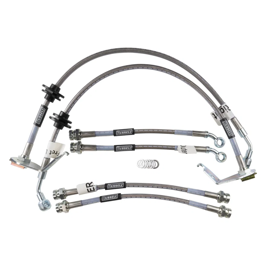 Front and Rear Brake Hose Kit for Pontiac GTO