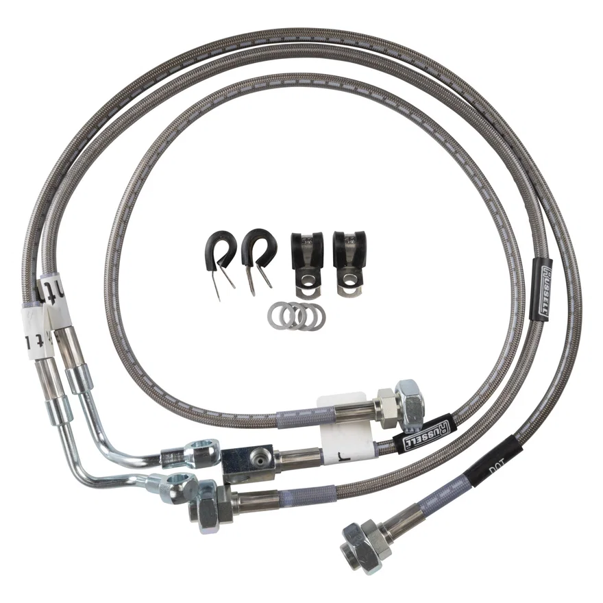 Front and Rear Brake Hose Kit