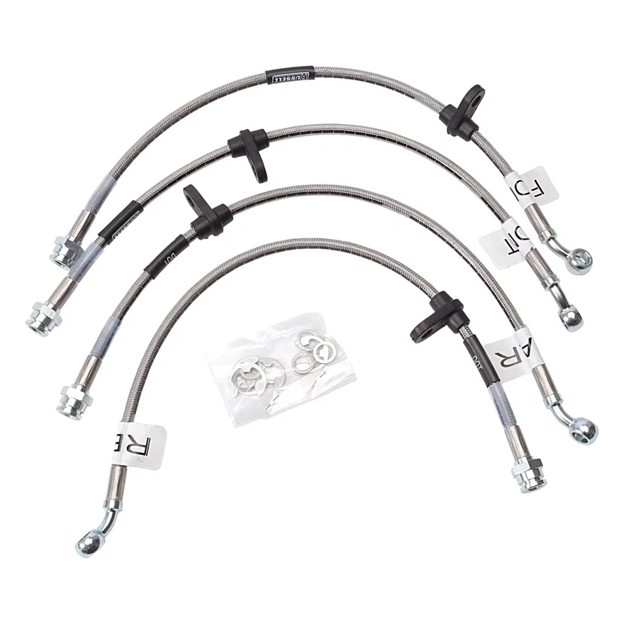 Front and Rear Brake Hose Kit for Honda Civic