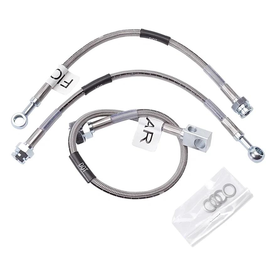 Front and Rear Brake Hose Kit