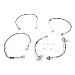 Front and Rear Brake Hose Kit for Ford