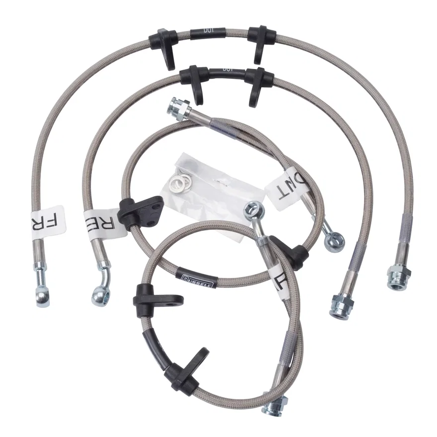 Front and Rear Brake Hose Kit for Acura Integra