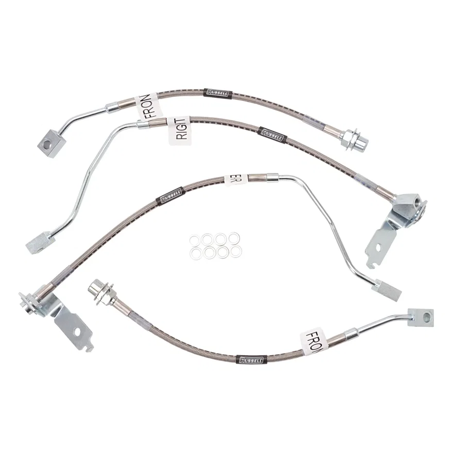 Front and Rear Brake Hose Kit for Ford Mustang