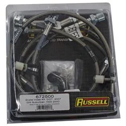 Front and Rear Brake Hose Kit
