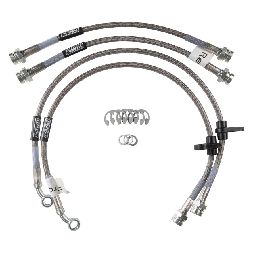 Front and Rear Brake Hose Kit for Honda Civic