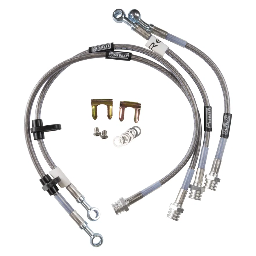 Front and Rear Brake Hose Kit for Scion tC