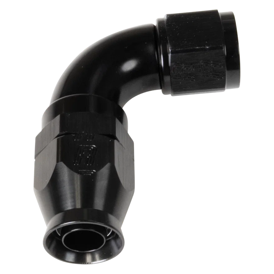 black 90 -10 Pro PTFE hose end
