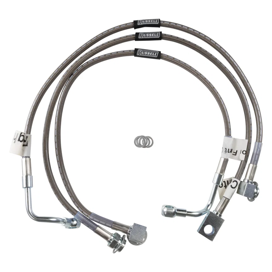 Front and Rear Brake Hose Kit for Ford F-150