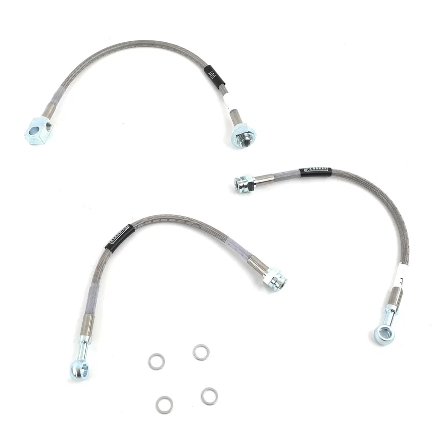 Front and Rear Brake Hose Kit