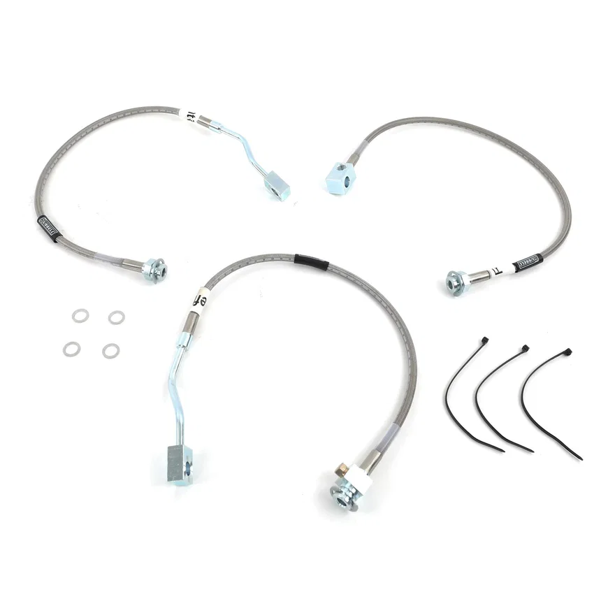 Front and Rear Brake Hose Kit for Ford Bronco