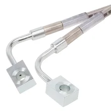 Front and Rear Brake Hose Kit for Jeep Wrangler image 2