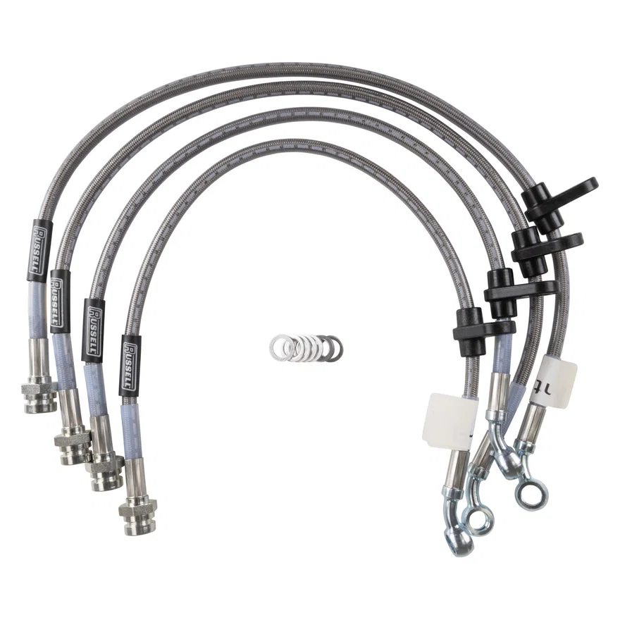 Front and Rear Brake Hose Kit