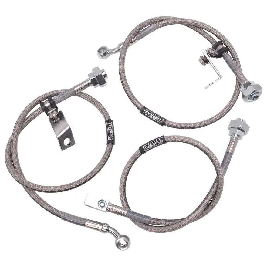 Front and Rear Brake Hose Kit