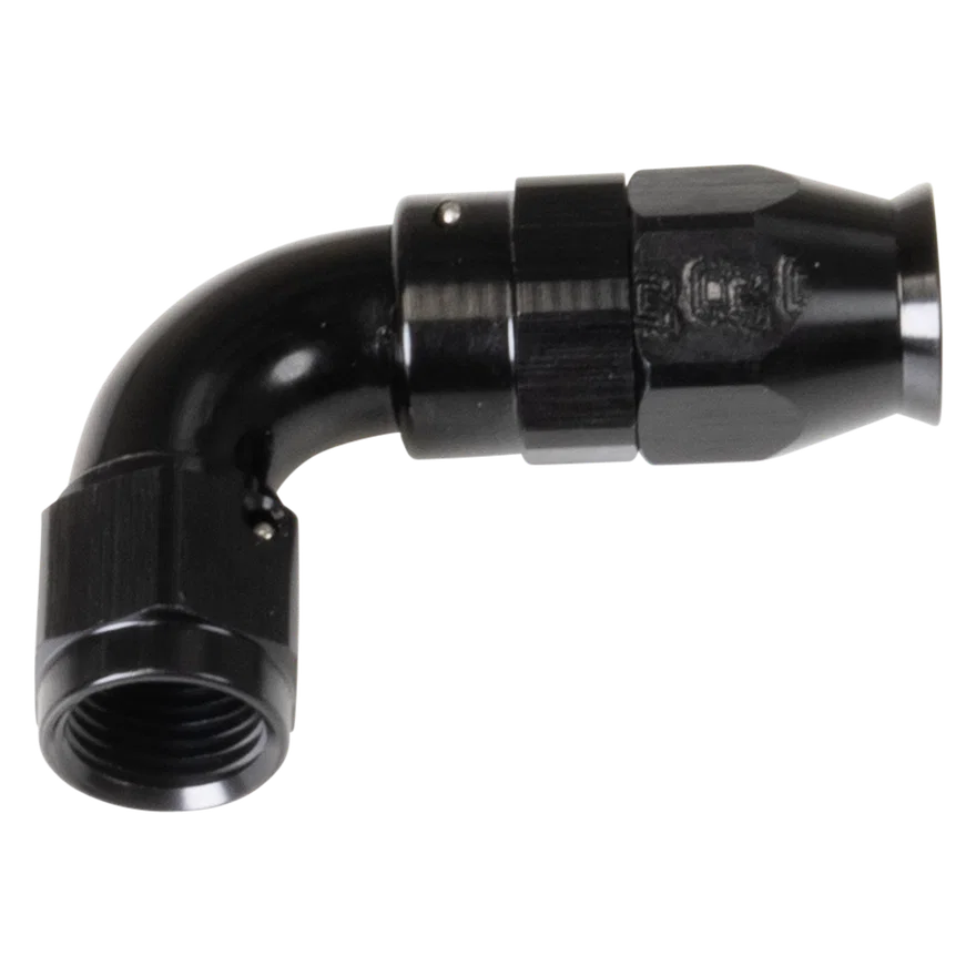 black 90 -6 Pro PTFE hose end