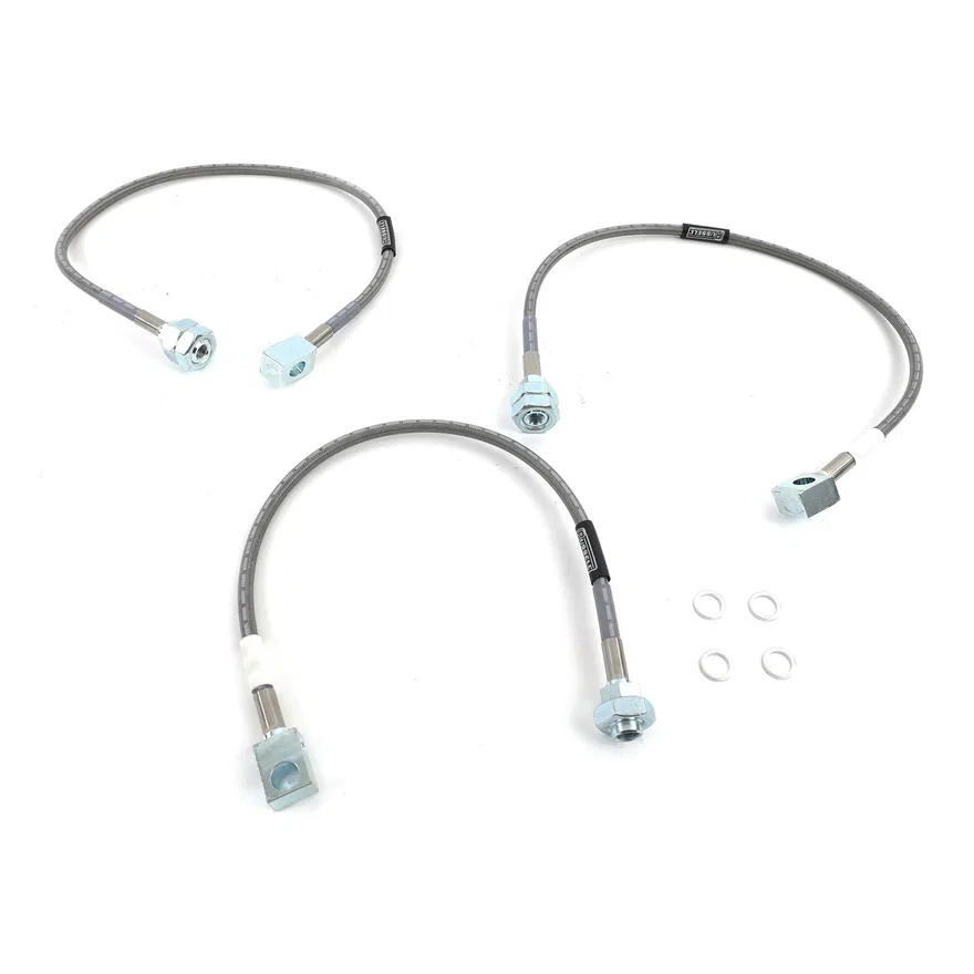 Front and Rear Brake Hose Kit