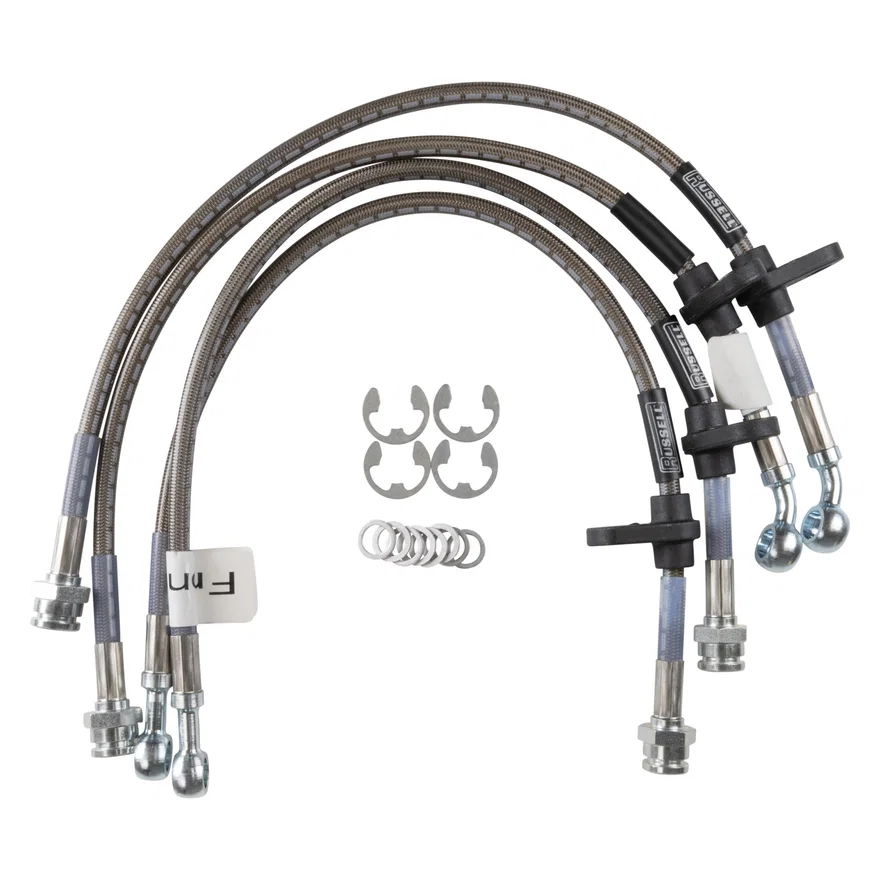 Front and Rear Brake Hose Kit