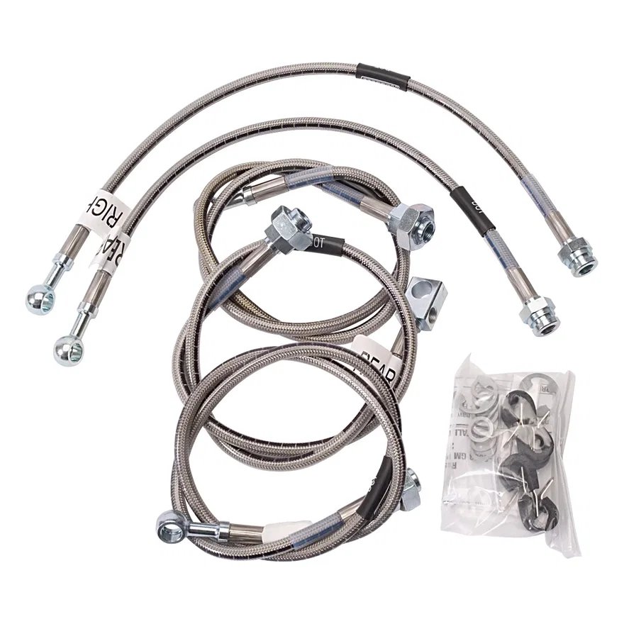 Front and Rear Brake Hose Kit