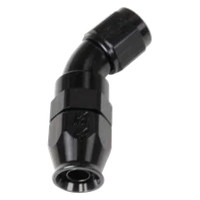 black 45 -6 Pro PTFE hose end image 1