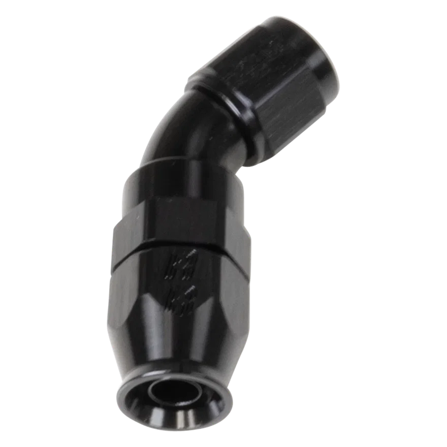 black 45 -6 Pro PTFE hose end