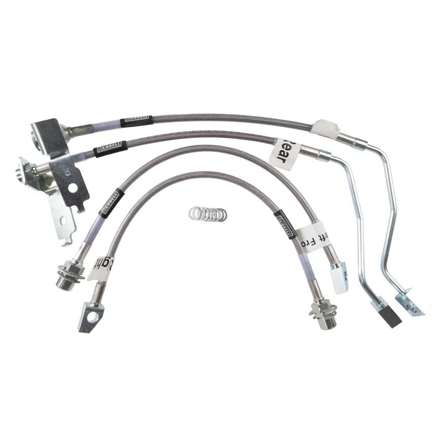 Front and Rear Brake Hose Kit for Ford Mustang