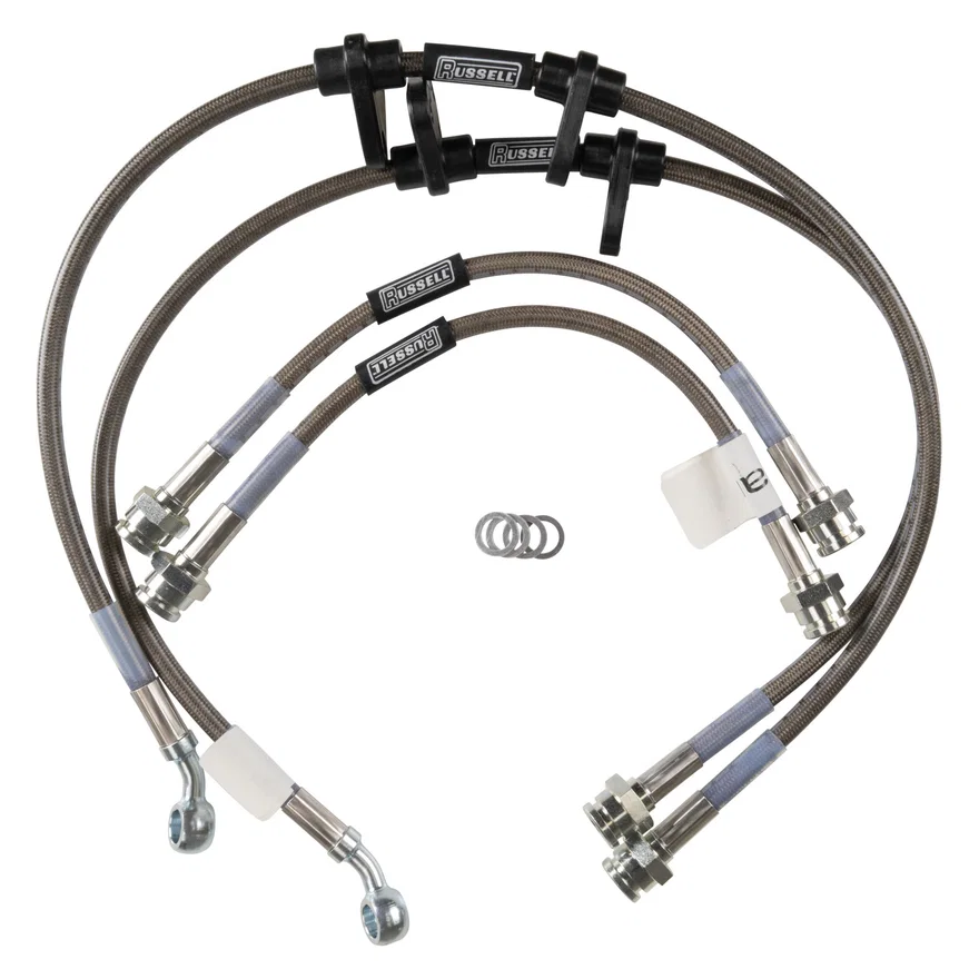 Front and Rear Brake Hose Kit for Honda Civic