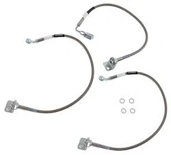 Front and Rear Brake Hose Kit for Jeep
