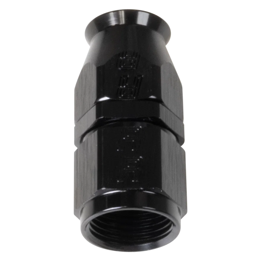 black Straight -8 Pro PTFE hose end
