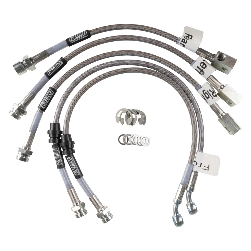 Front and Rear Brake Hose Kit