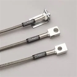 Front and Rear Brake Hose Kit for Jeep