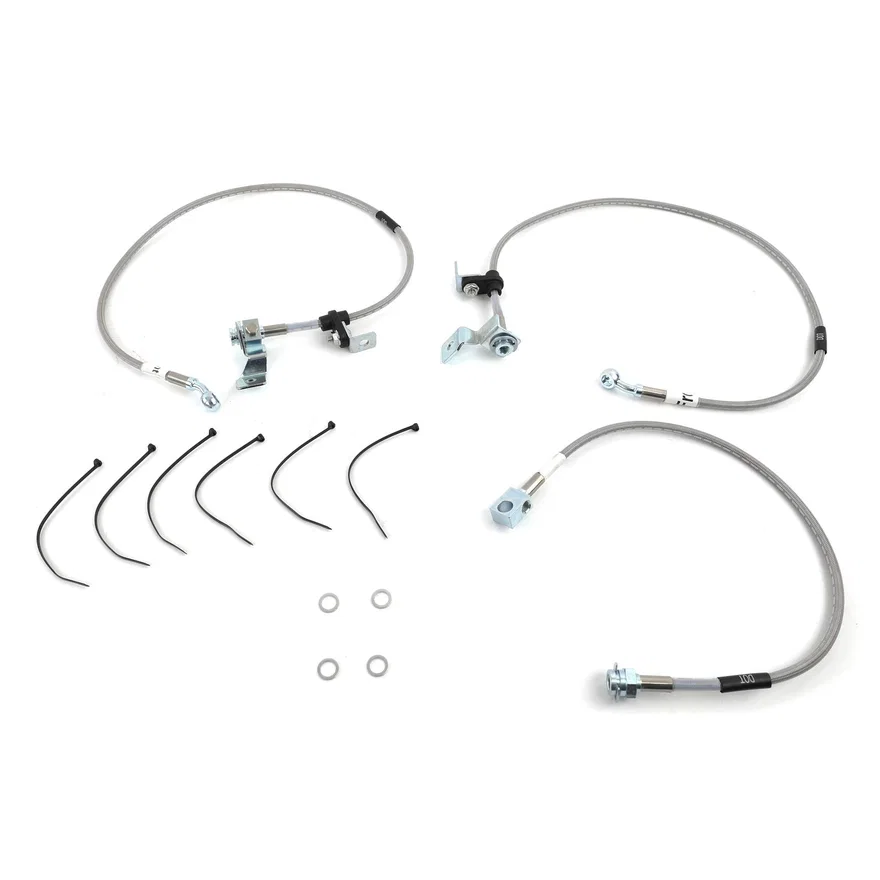 Front and Rear Brake Hose Kit for Dodge