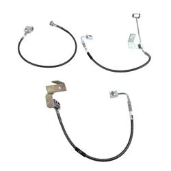 Front and Rear Brake Hose Kit for Dodge
