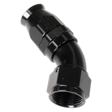 black 45 -12 Pro PTFE hose end image 2