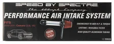 SPE-9909 Spectre Air Intake Kit for Chevrolet Camaro image 2