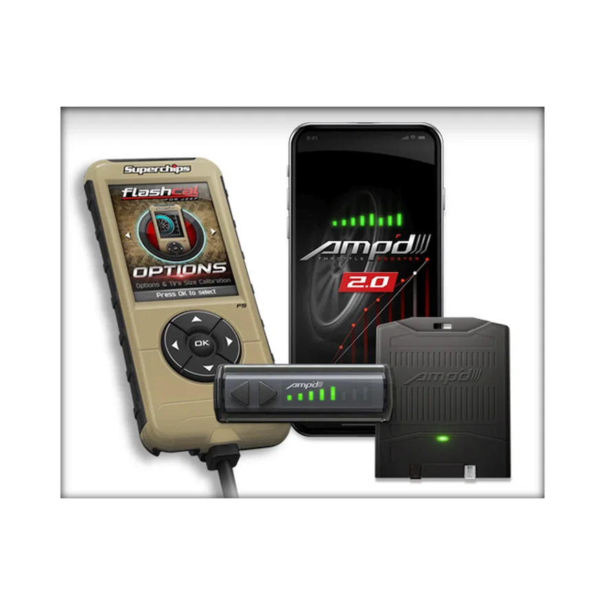 Flashcal and Amp'd 2.0 Kit for Jeep