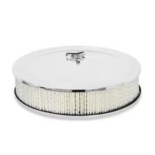 Air Cleaner  14" Chrome image 1