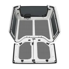 '11-'18 Wrangler JK 2-Door Gray Original Finish Complete Headliner Kit 050286 image 4