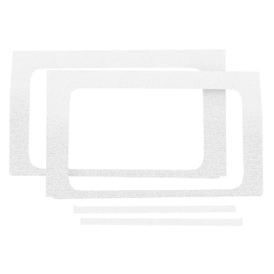 Wrangler JL 4-Door White Original Finish Rear Side Window Only 050175
