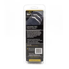 Stainless-Steel Locking Ties 8" 9-Pack 010201 image 2