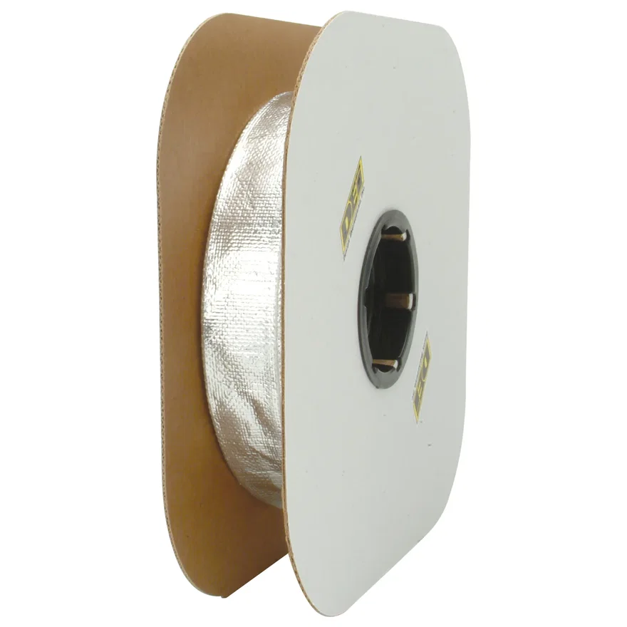 Heat Sheath Aluminized Sleeving 1" x 50' 010419B50