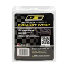 Black Glass Fiber Exhaust Wrap 2" x 15' 010121 image 2