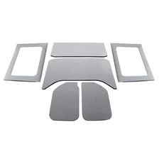 '11-'18 Wrangler JK 4-Door Gray Original Finish Complete Headliner Kit 050291 image 1