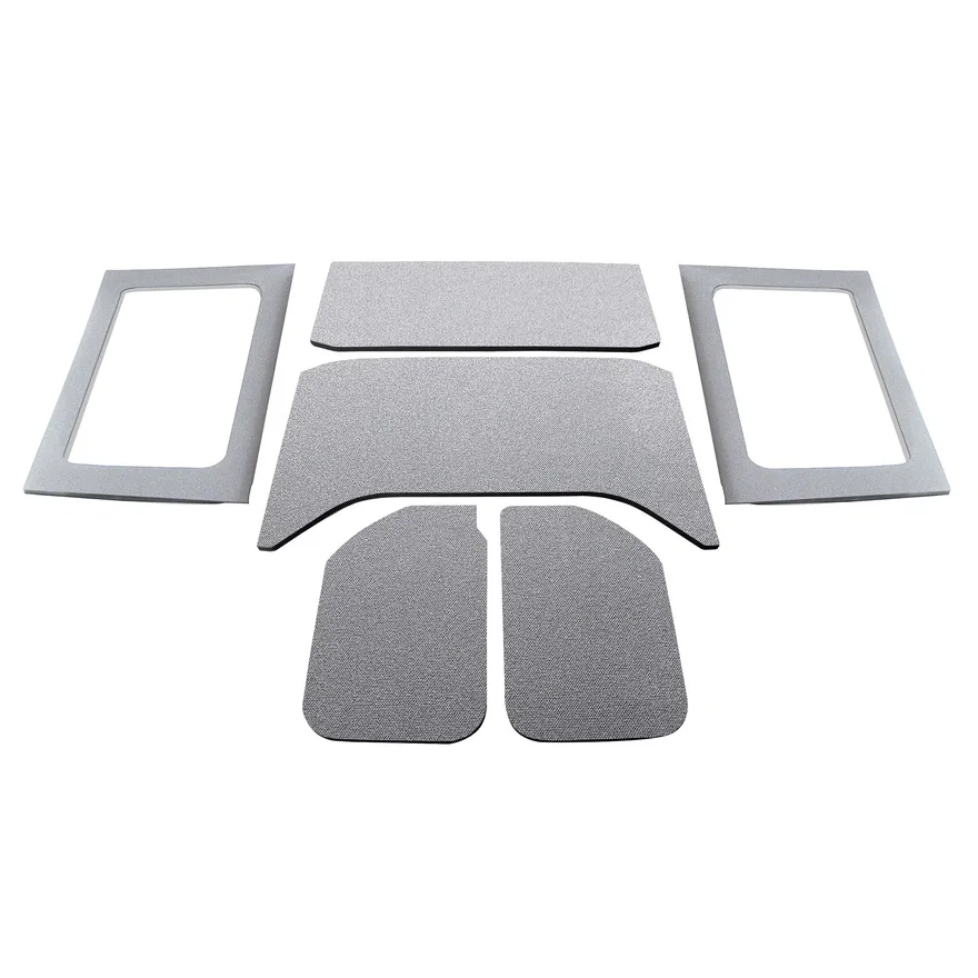 '11-'18 Wrangler JK 4-Door Gray Original Finish Complete Headliner Kit 050291