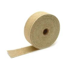 Tan Glass Fiber Exhaust Wrap 2" x 50' 010102 image 1