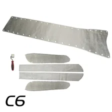 C6 Corvette Trans Tunnel Heat Shield Complete Kit 050532 image 1